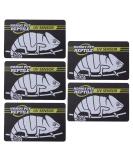 Pssopp 5pcs UV Rapid Test Cards - UVB Sensor for Reptile Heating Lamps | Photochromic UVB Card Display - Worldwide Shipping - Buy Online on GoSupps.com
