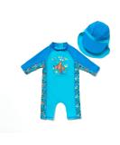 BONVERANO Baby Boys Swimsuit | Toddler Bathing Suit with UPF 50+ Protection | 2-3 Years | Lobster Design - Buy Online on GoSupps.com