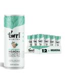 Buy Twrl Milk Tea - Hojicha Roasted Green Tea Plant-Based Low Sugar Organic Nitro-Infused - 12 Pack (7.5 oz) | International Shipping Available - Buy Online on GoSupps.com