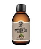 Natural Planet Castor OIl 250ml Cold Pressed Premium Quality 100% Pure Hexane-Free Non GMO Versatile Usage Eyelashes Eyebrows and Hair growth Castor Oil 250 ml (Pack of 1) - Buy Online on GoSupps.com