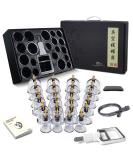 Cupping Set 24 Cups - Professional Chinese Acupoint Therapy for Pain Relief & Wellness - Buy Online on GoSupps.com