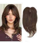 Hair Topper for Thinning Hair 14inch Hair Toppers for Women Big Base Topper Hair Piece for Hair Loss Topper Soft Hair Extensions Fringe Clip in Hair 14 Inch 4C# - Buy Online on GoSupps.com