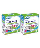 Duzzit Sink Freshener Pack of 2-3x30g Drain Smell Eliminator Sachets - 6 sachets total - Effective Drain Odour Eliminator for Stainless Steel and Ceramic Sinks bundled by Great British Home - Buy Online on GoSupps.com