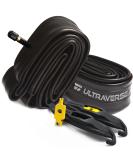 Ultraverse 24x1.75/1.95/2.10/2.125 Bike Inner Tubes with Schrader Valve - Set of 2 | Rubber Tubes for Kids, Mountain Bikes, Cruisers, Women's City Bikes - Buy Online on GoSupps.com