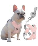 Buy Pawaboo No Pull Dog Harness with Leash Set - Adjustable X Frame Vest for Small & Medium Dogs - Comfort Fit Pink (L) | Free International Shipping - Buy Online on GoSupps.com