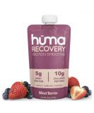 Huma Recovery Protein Smoothie 6 Pack of 15g Collagen & Whey Post Workout Drink Electrolytes & Real Fruit Mixed Berry 4.97 oz - Buy Online on GoSupps.com
