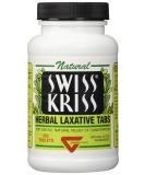 Swiss Kriss Herbal Laxative Tablets, 250 Count - Buy Online on GoSupps.com