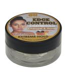 Edge Control Extreme Hold - Charcoal & Honey (1 oz) | Long-Lasting Frizz Control & Shine for All Hair Types - Shop Now - Buy Online on GoSupps.com