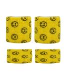 Self Adhesive Bandage Wraps | Elastic Self Sticking Bandage Tape - 2 Inch & 1 Inch (4 PCS - Buy Online on GoSupps.com