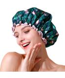 Shower Cap, BEAUTAIL Reusable Bath Shower Caps for Women Long Hair, Double Layer Waterproof Bathing Shower Hat Hair Protector for Kids Girls Men, Flamingo, 1 Pack Large Flamingo - Buy Online on GoSupps.com