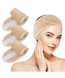 Kinhwa Terry Hair Bands - Adjustable Microfiber Headbands for Makeup Sports & Spa - 3 Pack (65x8 cm) - Buy Online on GoSupps.com