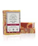 Way Natural Cherry Almond Goat Milk Soap - Moisturizing & Nourishing Body Bar for Women and Men - Handmade in USA - Cruelty-Free Organic Ingredients - Buy Online on GoSupps.com