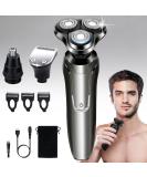 2023 Electric Razor for Men - Waterproof Rechargeable Rotary Shaver with Replaceable Blades | Portable Travel Gift - Buy Online on GoSupps.com