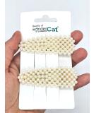 Pearl Hair Clips Set for Women and Girls - 2 Pcs Hair Barrettes and Hairpins (Z2PEACLB) - Buy Online on GoSupps.com