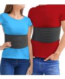 Rib Brace Chest Binder  Rib Belt to Reduce Rib Cage Pain. Chest Compression Support for Rib Muscle Injuries, Bruised Ribs or Rib Flare. Breathable Chest Wrap Breast Binder for Women or Men (Large/XL) L/XL (37" to 48") - Buy Online on GoSupps.com