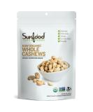 Sunfood Creamy Whole Cashews 8 oz (227 g) - Buy Online on GoSupps.com