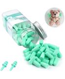 VeoryFly Soft Foam Ear Plugs for Sleep - 122 Pcs, 38 dB SNR, Noise Cancelling, Reusable, Mint Green - Buy Online on GoSupps.com