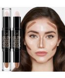 2-in-1 Highlight Contour Stick | Cruelty-Free Makeup | Face Concealer Contouring Stick (01) - Buy Online on GoSupps.com