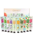 Ownest 10 Pack Fruits Extract Hand Cream - Moisturizing Hand Care Set for Men and Women - 30ml - Travel Gift - Buy Online on GoSupps.com