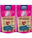 Vita Power Triggles Cat Snacks - Sugar-Free Portionable Treats for Training & Rewards (2 Pack 40g) - Buy Online on GoSupps.com