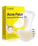 Hydrocolloid Acne Patch - Large Spot Control Stickers for Body Cheek Forehead & Chin | 20 Plasters for Effective Acne Treatment - Buy Online on GoSupps.com