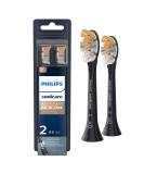 Philips Sonicare Genuine A3 Premium All-in-One Replacement Toothbrush Heads, 2 Brush Heads, Black, HX9092/95 2 Black - Buy Online on GoSupps.com