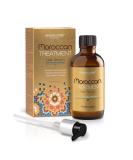 Simon & Tom Moroccan Argan Oil Hair Treatment | Vegan Anti-Frizz Serum | 100ml Cold-Pressed Organic Hair Oil for Curly & Smooth Hair | Paraben-Free - Made in Spain - Buy Online on GoSupps.com
