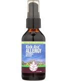 WishGarden Herbs Kick-Ass Allergy Seasonal Rescue Supplement 2 fl oz Pump Top - Buy Online on GoSupps.com