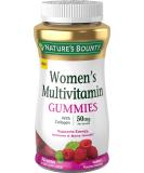 Nature's Bounty Women's Multivitamin Gummies - Raspberry Flavor, 50mg, 90 Count - Buy Online on GoSupps.com