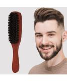 Shop Sonew Bartbrush for Men | Wild Boar Bristle Beard & Hair Comb | Portable Wooden Grooming Gift - Buy Online on GoSupps.com