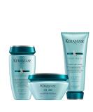 K rastase Resistance 3-Step Routine for Damaged Hair Contains Strengthening Shampoo Hair Mask & Heat Protecting Milk - Buy Online on GoSupps.com