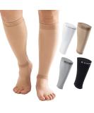 Buy 15-20mmHg Wide Calf Compression Socks for Men & Women | Pain Relief & Leg Support - International Shipping Available - Buy Online on GoSupps.com