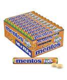 Mentos Fanta Dragees fruit candies with original Fanta flavor chewing tonbons with a fruity orange lemonad taste multipack (40 rolls of 37.5g) - Buy Online on GoSupps.com
