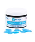 Medagel Hexagels Plus Aloe Vera - Hydrogel Pads Protection and Treatment | Blister Prevention | Instant Cooling and Soothing Relief of Skin Irritations | 200ct Hexagon Pads 200 Count (Pack of 1) - Buy Online on GoSupps.com