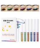 Rechoo Chameleon Liquid Eyeliner - Metallic Multi-Reflective Finish in 6 Colors - Buy Online on GoSupps.com