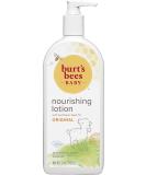 Burt's Bees Baby Lotion for Sensitive Skin, Nourishing Baby Care, Non-Irritating, Original Scent, 12 Ounce 12 Ounce (Pack of 1) - Buy Online on GoSupps.com