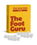 2x Pairs Orthopedic Toe Spacers | Bunion Corrector & Hammer Toe Straightener for Men & Women | Foot Pain Relief & Yoga Toe Spreaders - Buy Online on GoSupps.com
