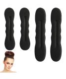 4pcs Hair Bun Maker Magic Hair Bun Maker Sponge Hair Foam Twister Lazy Hairpin Tool Bun Shapers Foam Sponge Buns Shaper Accessories Hair Updo Tools Twister for Girls Women Gifts(2 Large and 2 Small) - Buy Online on GoSupps.com