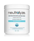 Neutralyze Exfoliating Acne Pads - Maximum Strength Acne Treatment Pads - Medical Grade 2% Salicylic Acid & Mandelic Acid - Dual Textured Acne Wipes - Acne Resurfacing Pads (100 Acne Face & Body Pads) - Buy Online on GoSupps.com