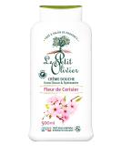 Le Petit Olivier Cherry Blossom Shower Cream 16.9 oz | Moisturizing Body Cream for Sensitive Skin | Natural Ingredients Glycerin & pH Neutral | Soap-Free & Dye-Free - Buy Online on GoSupps.com