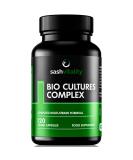 Bio-Cultures Complex Probiotics for Adults | 120 Vegetarian Capsules | UK Made | Sash Vitality - Buy Online on GoSupps.com