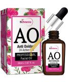 StBotanica Anti Oxidant Face Oil - 24 Active Oils for Facial Glow & Anti-Aging - 20ml with Retinol Argan & Rosehip - Buy Online on GoSupps.com