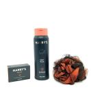 Harry's 3-in-1 Fig Combo: Body Wash Gel Bar Soap & Loofah Set - Fruits & Spices Scent - International Shipping Available - Buy Online on GoSupps.com