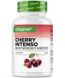 Cherry Intenseo - 180 Vegan Capsules | 550mg 50:1 Montmorency Sour Cherry Extract | High-Dosed & Lab Tested - Buy Online on GoSupps.com
