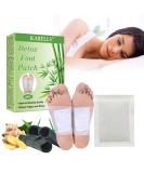 Segminismart Detox Foot Pads - 20PC Foot Care Plaster for Detoxification & Improved Sleep | Tiredness Relief & Healthy Feet - Buy Online on GoSupps.com