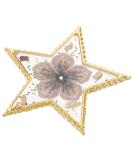 Baluue Star Shaped Nail Art Palette - Resin Mixing Plate with Golden Edge | Professional Manicure Tool for Nail Polish & Color Mixing - Buy Online on GoSupps.com