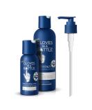 Gloves In A Bottle Shielding Lotion Set - 2 fl oz & 8 fl oz with Pump | Ideal for Dry, Itchy Skin | Greaseless, Fragrance-Free - Buy Online on GoSupps.com