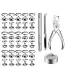 200 Piece Heavy Duty Stainless Steel Snap Fastener Kit with Pliers for Marine Boat Canvas & Leather DIY Craft - BetterJonny - Buy Online on GoSupps.com