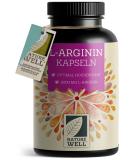 Buy Vegan L-Arginine 360 Capsules | 6000mg Pure Plant-Based Formula | Additive-Free & Certified Lab Tested - Buy Online on GoSupps.com