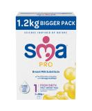 SMA PRO First Infant Baby Milk Formula 1.2kg - Pack of 1 | Birth to 12 Months - Buy Online on GoSupps.com